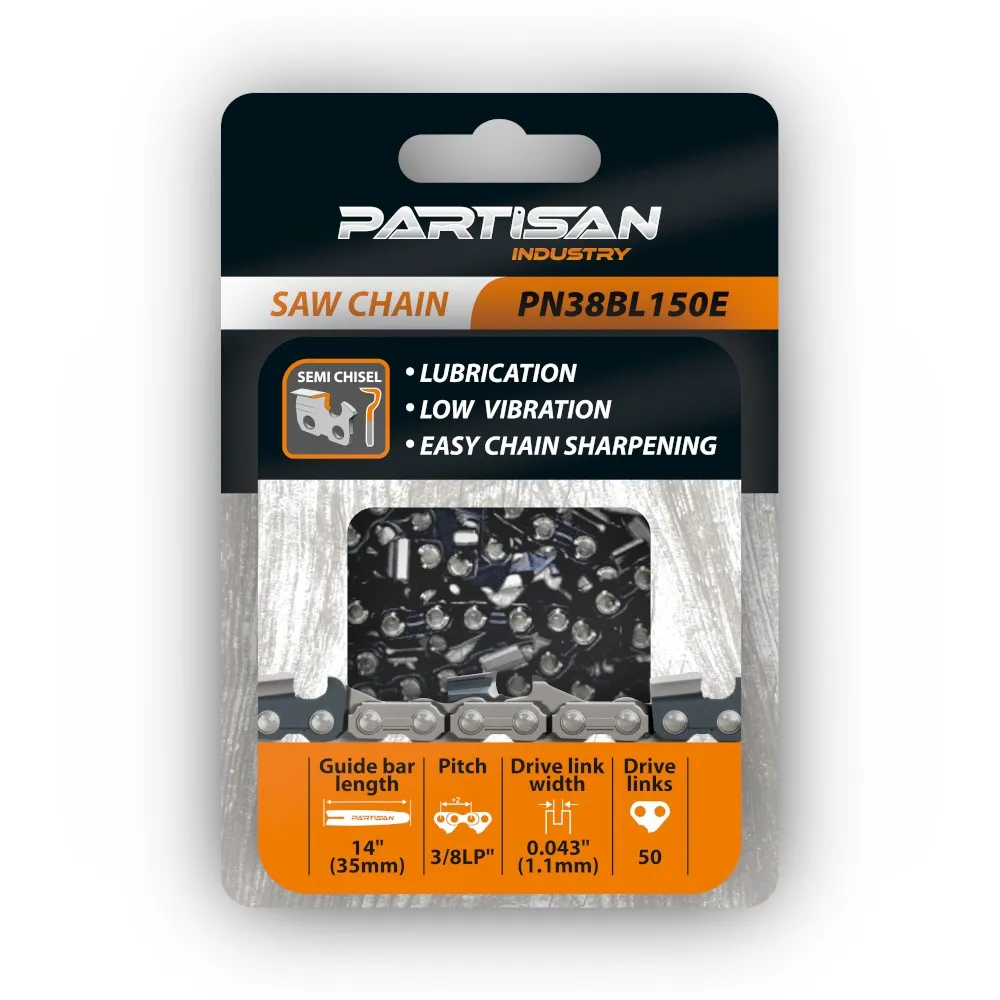 Цепь пильная PARTISAN PN38BL150E