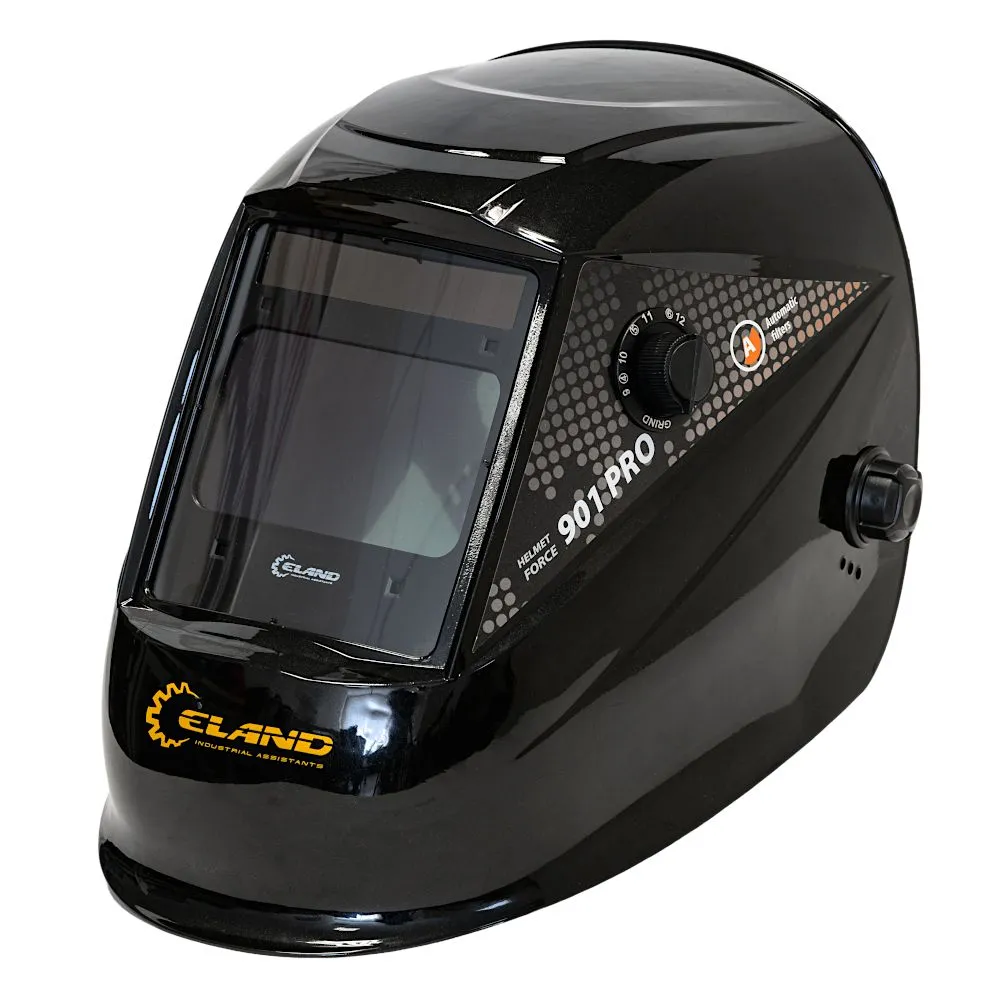 Маска сварщика ELAND 901 PRO BLACK.