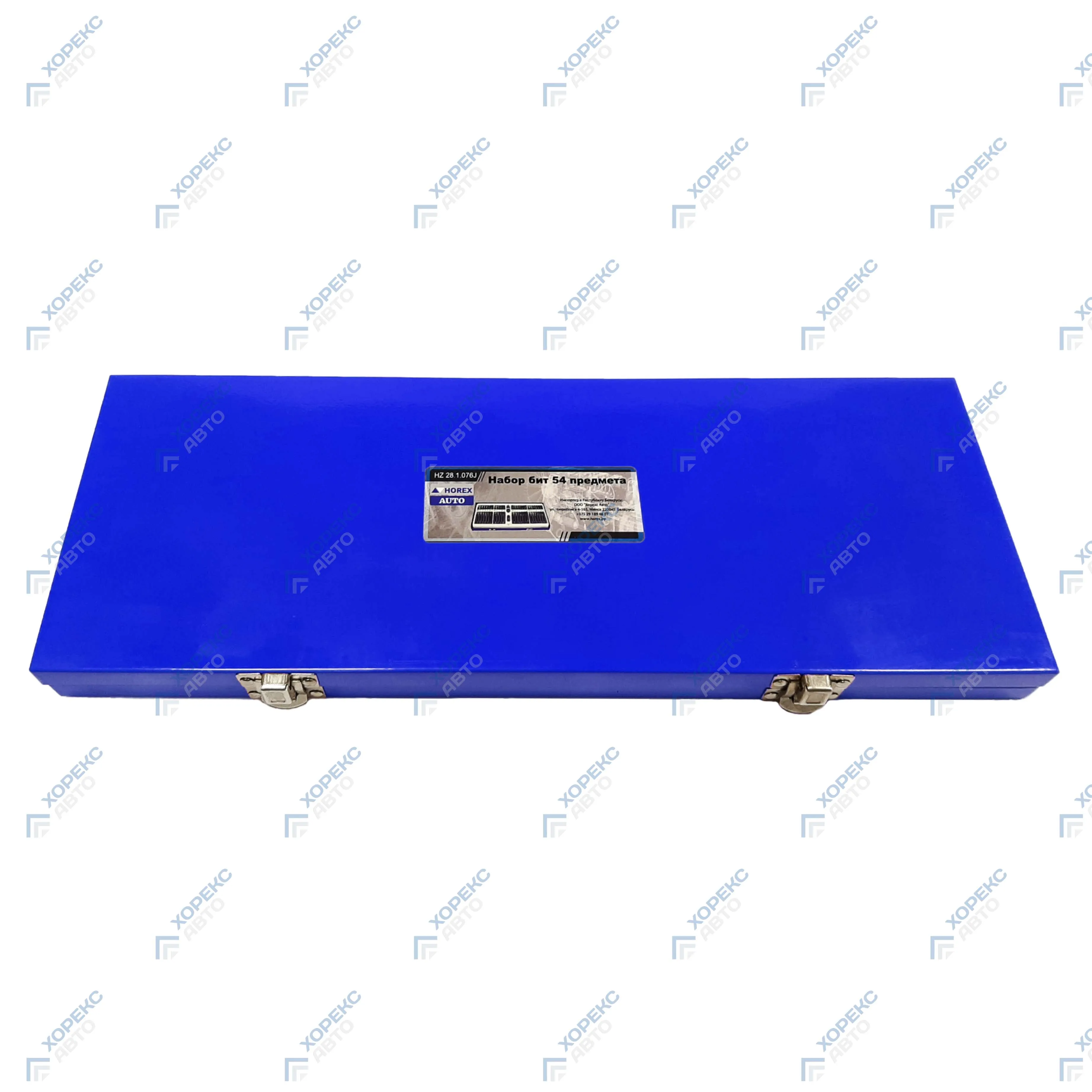 Набор вставок (бит) TORX 54 предмета Хорекс Авто HZ 28.1.076S
