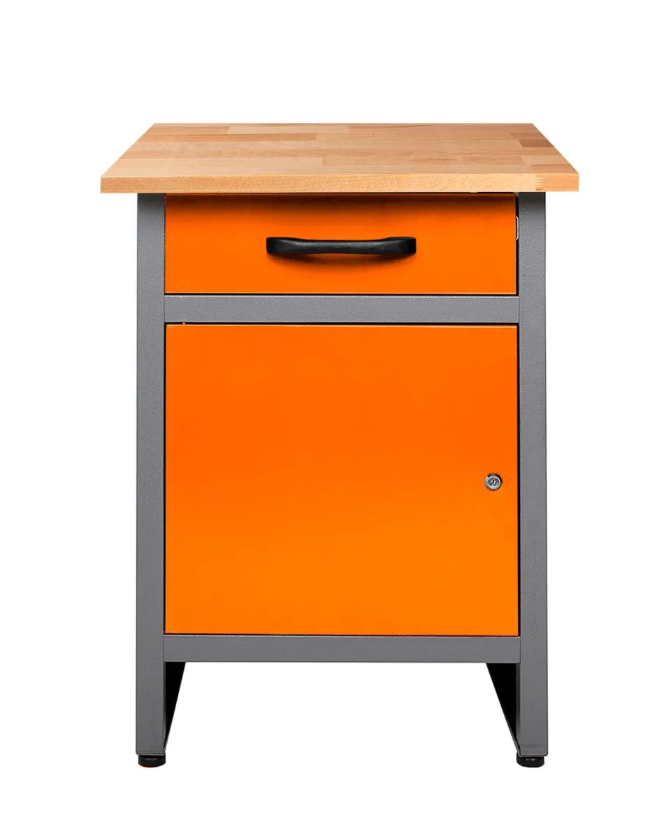 Стол-верстак для мастерской BAUMEISTER BTC-004 ORANGE