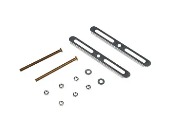 Комплект креплений PSO-01 F-2x130 mm для монтажа в реечный потолок  JAZZWAY