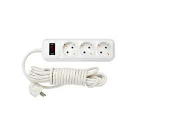 Удлинитель бытовой 5м (3 роз., 2.5кВт, с/з, ПВС 3х0,75) Bylectrica