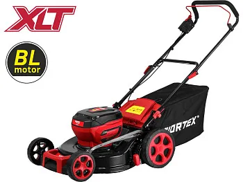 Газонокосилка аккумуляторная WORTEX CLM 4536 в кор. XLT SOLO БЕСЩЁТ.ДВИГ., 18В+18В, шир.460 мм