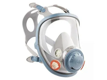 Маска полнолицевая без фильтра 6950 Jeta Safety с покрытием линзы ChemShield, р-р XL