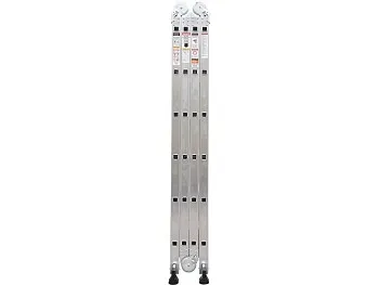 Лестница алюм. многофункц. 4х6 ступ. (стрем.-330см, лестн.-680см) 15,8кг STARTUL (ST9732-06)