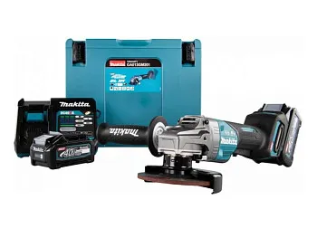 Аккум. углошлифмашина MAKITA XGT GA013GU201 в чем.