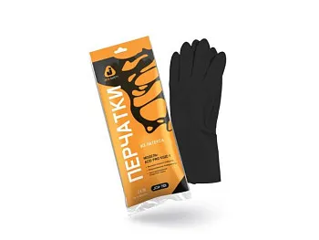 Перчатки КЩС тип 1 р-р 9(L) К80 Щ40 (инд. уп.) JETA SAFETY