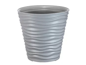 Кашпо ДЮНА D460мм H450мм 50л (серый) IDEA