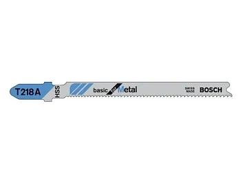 Пилка лобз. по металлу T218A (1 шт.) BOSCH