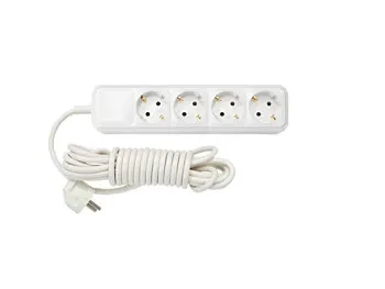 Удлинитель бытовой 5м (5 роз., 2.5кВт, с/з, ПВС 3х0,75) Bylectrica