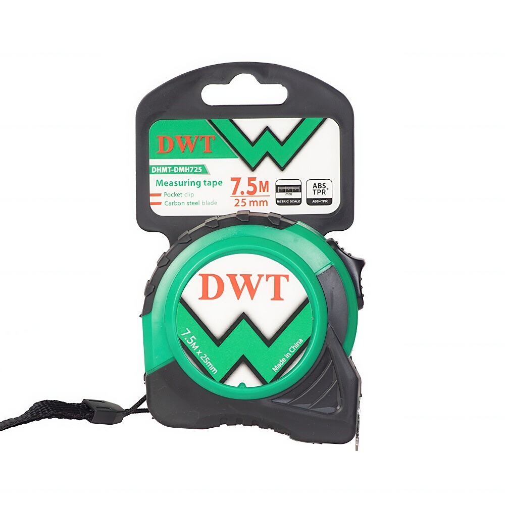 Рулетка DWT 7.5м*25 мм DHMT-DMH725