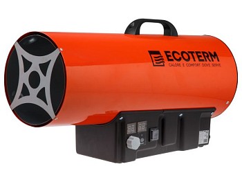 Нагреватель воздуха газ. Ecoterm GHD-50T прям., 50 кВт, термостат, переносной