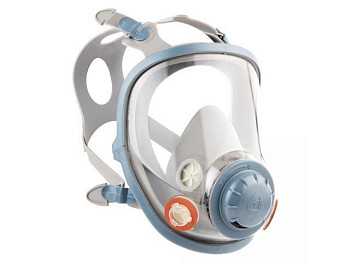 Маска полнолицевая без фильтра 6950 Jeta Safety с покрытием линзы ChemShield, р-р XL