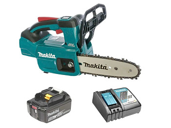 Аккум. пила цепная MAKITA LXT DUC204RT 8"/20см, 3/8", 1,1мм, 24м/с, XPT