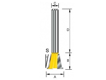 Фреза 14,28х12,7х13х8х32х2Т MAKITA