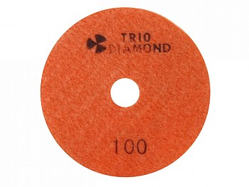 Алмазный гибкий шлифкруг "Черепашка" 100 № 100 (мокрая шл.)