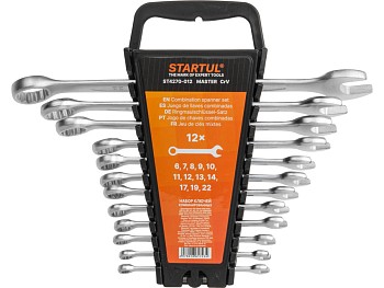 Набор ключей комбинир. 6-22мм 12шт STARTUL MASTER (ST4270-012)