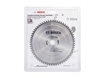 Диск пильный 210х30 мм 64 зуб. универсальный ECO ALUMINIUM BOSCH