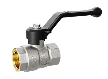 Кран шаровый 1 1/4" вн.-вн. ручка PN25, LD
