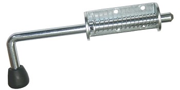 Задвижка дверная  ЗД-10, белый цинк STARFIX