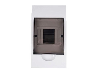 Бокс пласт. наружный PDB/W 1004 WH (ЩРН-П- 4) IP41 Jazzway