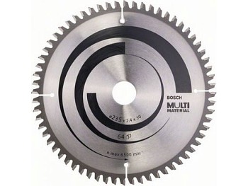 Диск пильный 235х30/25 мм 64 зуб. универсальный MULTIMATERIAL BOSCH