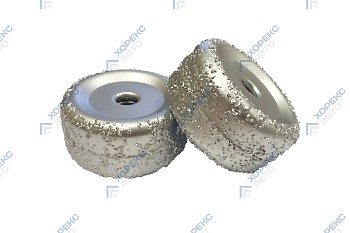 Колесо полировочное двойное 3/8" (9.5 мм) GTA 93-166