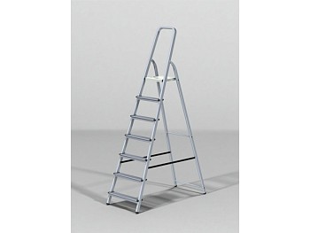 Лестница-стремянка алюм. 148 см 7 ступ. 5,2кг PRO STARTUL (ST9940-07)