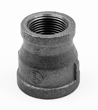 Муфта ред. 2" х 1 1/2" вн.-вн. чугун черн., AV Engineering