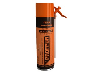 Пена монтажная бытовая PROFPUR Ultra (500мл)