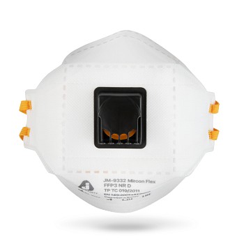 Респиратор JETA SAFETY JM-9332 складн. с клап. FFP3 (до 50 ПДК) (индивид. уп.)