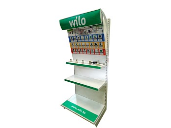 Стенд WILO без подсветки (вариант 1)