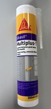 Герметик силиконовый универсальный Sikasil Multiplus-T прозрачный, 280 мл