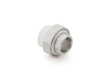 Американка ПП вн. 25х3/4", бел. РТП