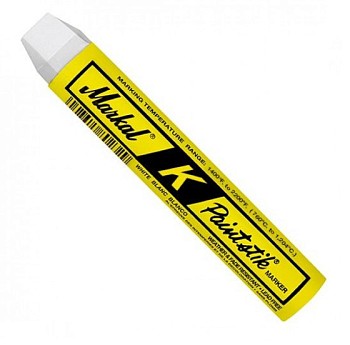 Маркер промышленный K Paintstik Heat Stik MARKAL БЕЛЫЙ
