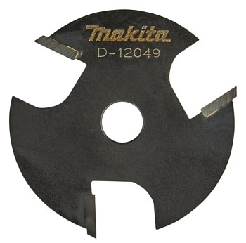 Фреза пазовая дисковая (47,6х2,5 мм, хвостовик 8 мм, 3 лезвия) Makita D-12049