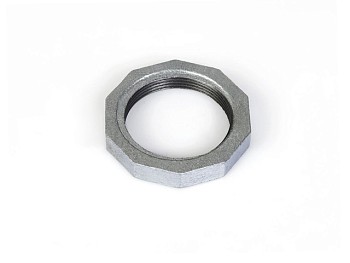 Контргайка 1/2" чугун оцинк., (2 шт. инд. упак.),  AV Engineering